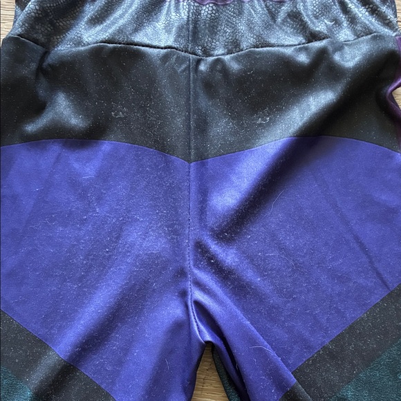 Descendants Mal Purple and Black Costume Jumpsuit with vest - Picture 6 of 8